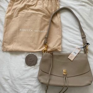 Darren top zip shoulder bag